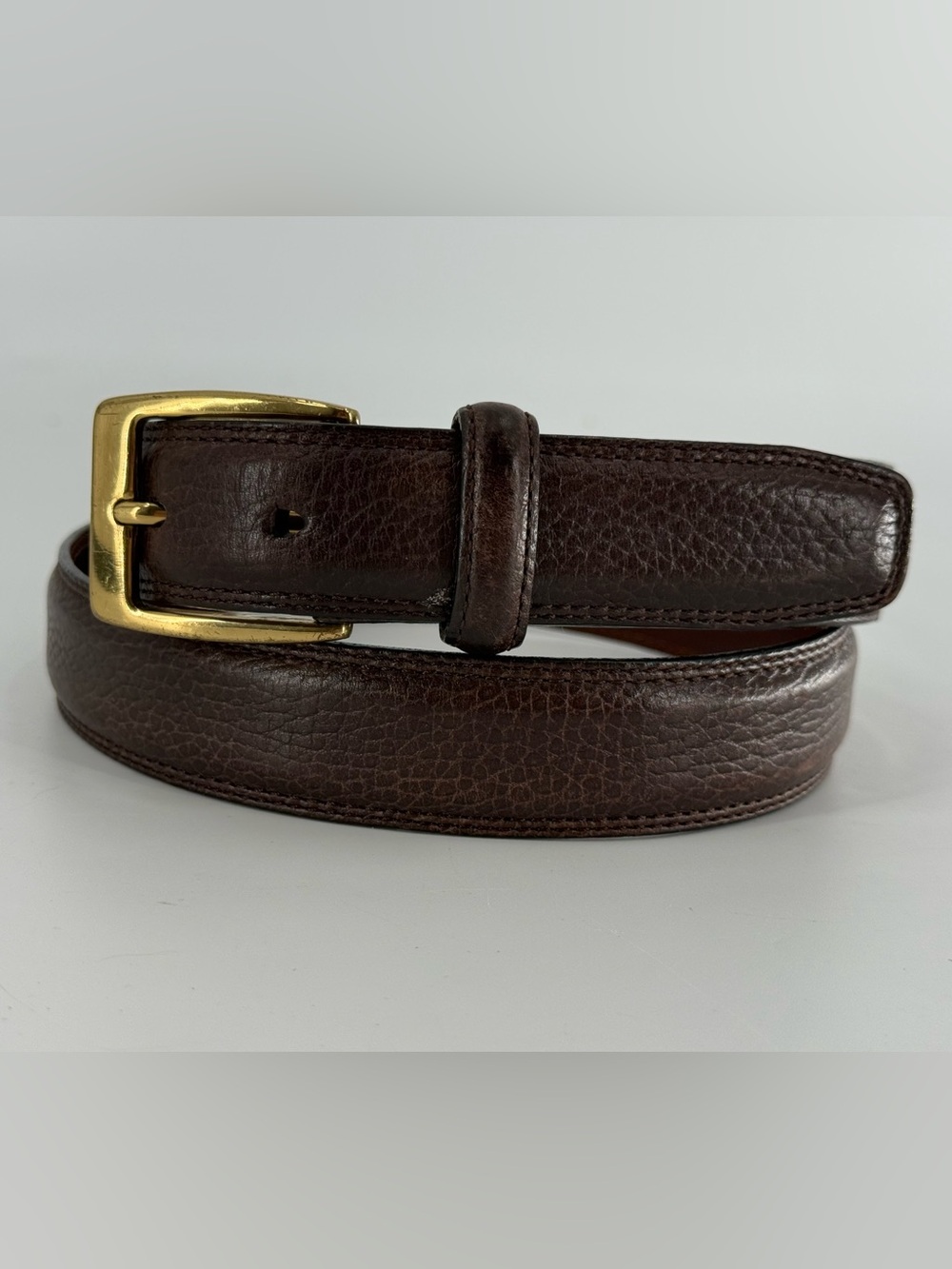 Cole Haan Dark Brown Leather‎ Belt 36